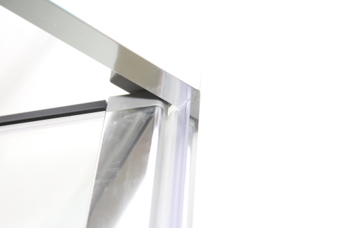 Душевая дверь Cerutti SPA BELLA D81T 80х195 стекло прозрачное профиль хром глянцевый - фото 3