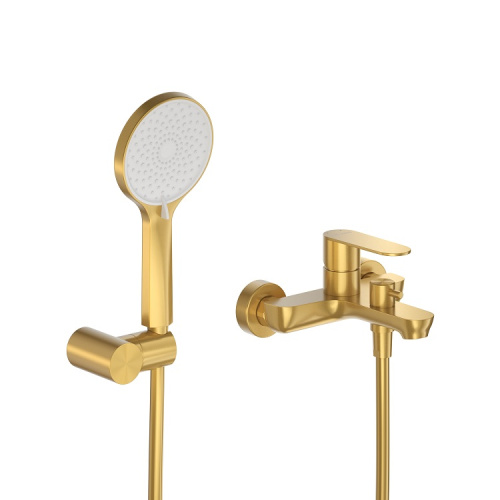 Смеситель Cezares STYLUS STYLUS-VD-BORO настенный брашированное золото - фото 2