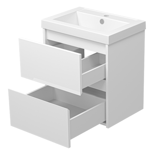 Тумба под раковину Misty Алиса Э-Али01050-011П2Я 48х34х50 подвесная - фото 4