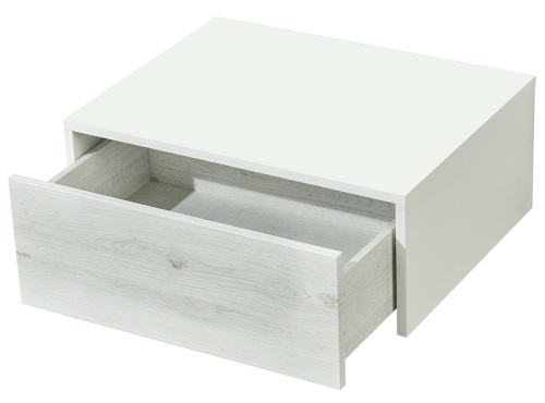 Тумба под раковину Aquaton Сакура 1A220403SKW80 67х47х24 подвесная цвет светлое дерево - фото 2