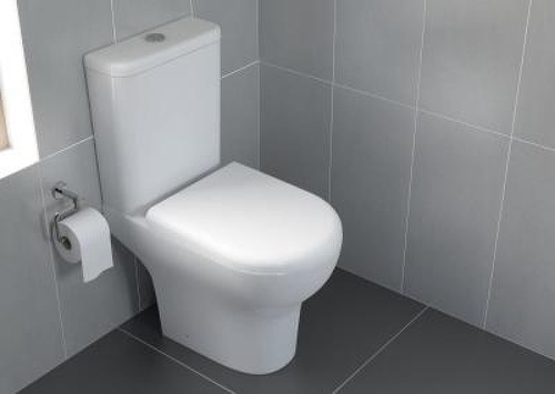 Унитаз напольный с бачком Vitra Zentrum 9012B003-7204 белый с сиденьем микролифт душевой смыв - фото 2