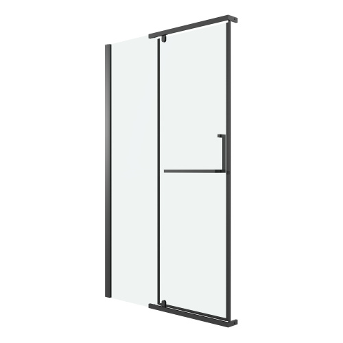 Душевая дверь Grossman Pragma 100.K33.03.120.21.00 120х195 стекло прозрачное профиль черный матовый - фото 2