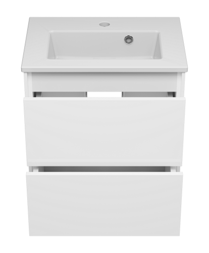 Тумба под раковину Brevita Toy TOY-09050-0102Я 50х35х47 подвесная - фото 3