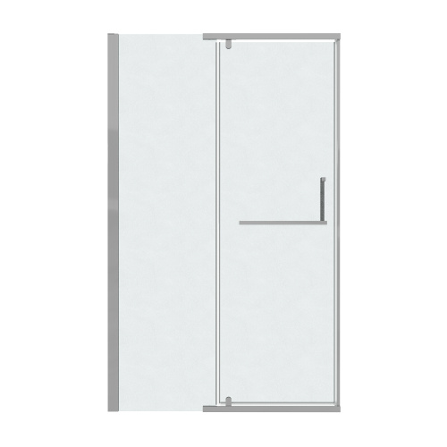 Душевая дверь Grossman Pragma 100.K33.03.120.10.02 120х195 стекло текстурное профиль хром глянцевый