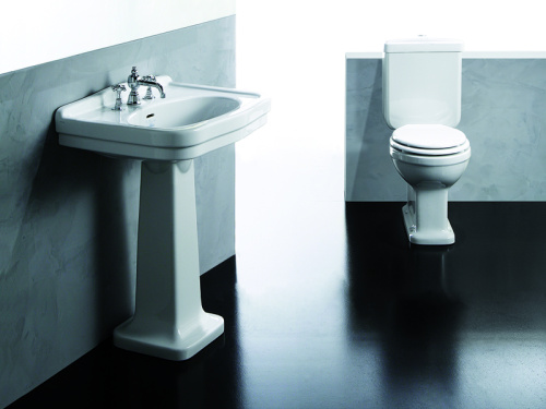 Раковина из санфаянса Simas LO 924 bia 68х51 подвесная цвет белый - фото 2