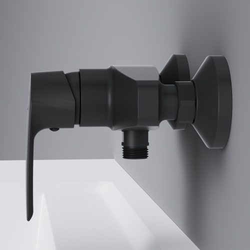 Смеситель для душа Am.Pm Gem F90A20022 настенный черный - фото 5