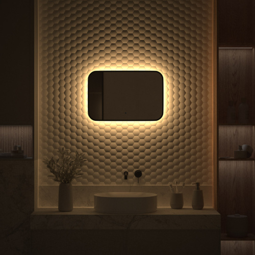 Зеркало в ванную Defesto AURA DF 2972RH 60х40 - фото 5