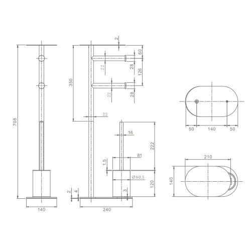 Стойка Raglo R300.31.03 - фото 2