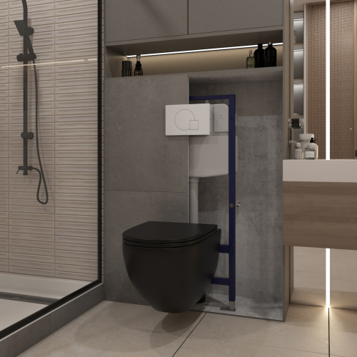 Клавиша смыва механическая Teymi Ellie T70024WM цвет белый - фото 3