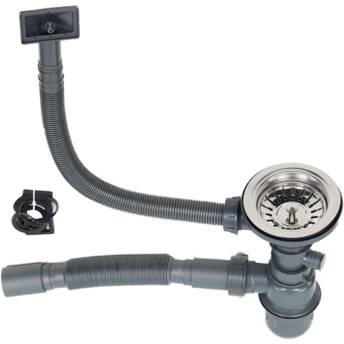 Кухонная мойка Melana ProfLine D5343H сатин 53х43 цвет сатин поверхность матовая - фото 2