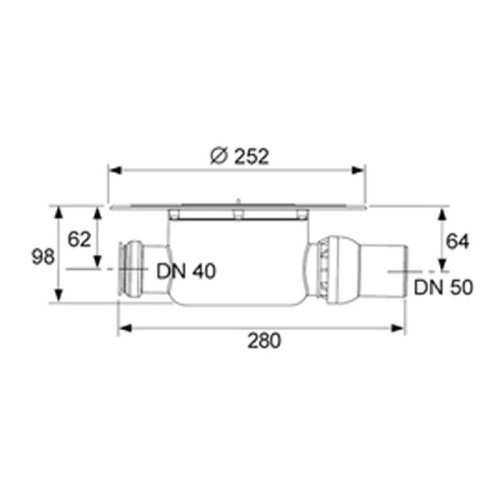 Душевой трап Tece TECEdrainpoint S 3015008 в пол - фото 2