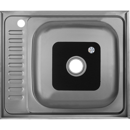 Кухонная мойка Melana 127 t L (*20) 60х50 цвет хром - фото 3