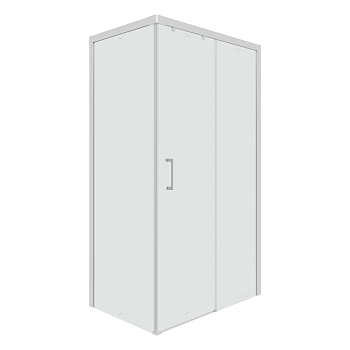 Душевой уголок Cerutti SPA VITO110-R 110х80 стекло прозрачное профиль хром глянцевый без поддона