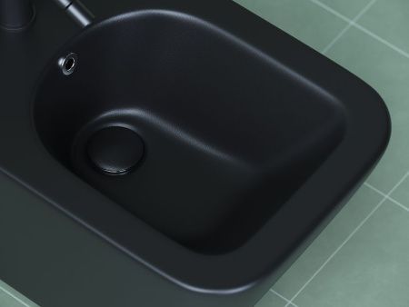 Биде подвесное Ceramica Nova METRIC CN3008MB цвет черный