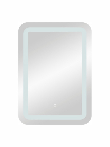 Зеркало в ванную Континент Lucia ЗЛП492 70х90 цвет белый - фото 2