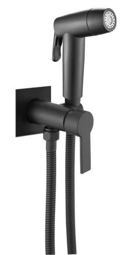 Гигиенический душ со смесителем Esko SB 83H Black черный матовый - фото 2