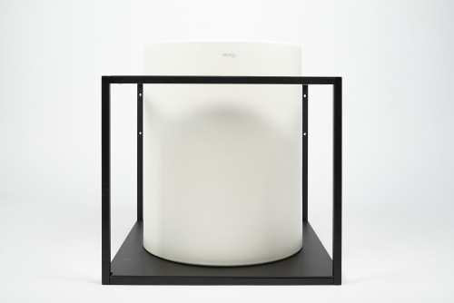 Раковина из сантехнического фарфора Galassia Core 7305 37х37 напольная цвет белый - фото 4