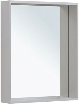 Зеркало в ванную Allen Brau Reality 1.32016.02 60х75 цвет серебро