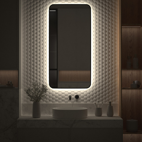 Зеркало в ванную Defesto AURA DF 2968 60х120 - фото 5