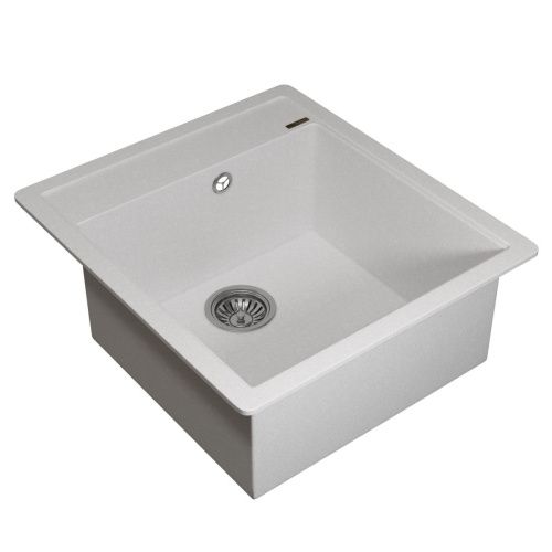 Кухонная мойка Uperwood Quartz Premium UPD-07 3910202124 45х50 цвет белый поверхность матовая - фото 2