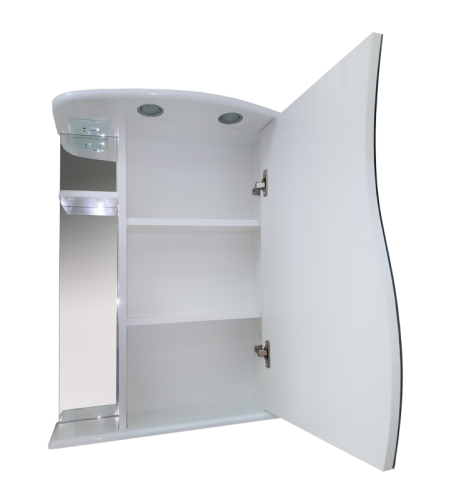 Зеркало-шкаф Misty Зеркала-шкафы Э-Лиа02065-01СвП 65х25х72 подвесной - фото 3