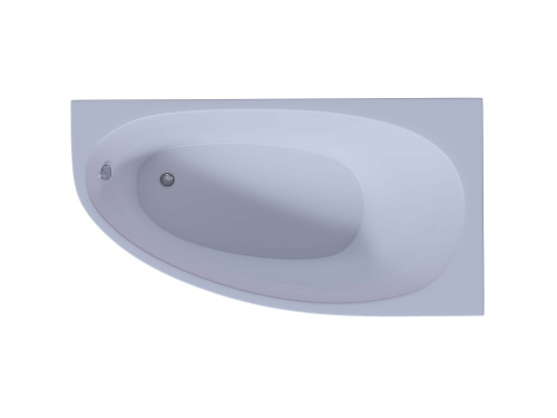 Ванна акриловая Aquatek Дива DIV170-0000003 170х90 пристенная асимметричная без каркаса без ручек