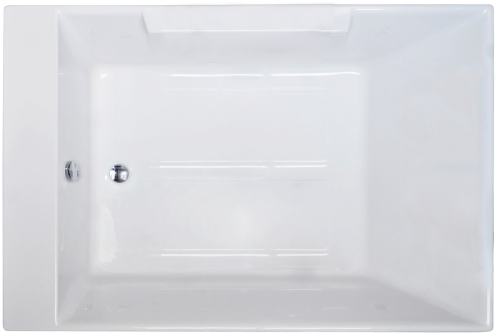 Ванна акриловая Royal Bath TRIUMPH RB665100K 180х120 пристенная прямоугольная с каркасом
