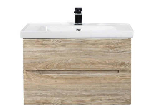 Тумба под раковину Art&Max TECHNO AM-Techno-900-2C-SO-LW823 87х46х50 подвесная цвет дуб мелфорд - фото 2