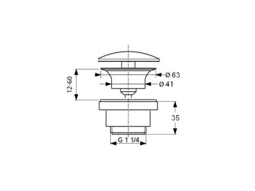 Слив автоматический Scarabeo 10010/C/CR - фото 2