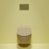 Унитаз подвесной Ceramica Nova MODENA CN6063MC коричневый с сиденьем микролифт безободковый душевой смыв