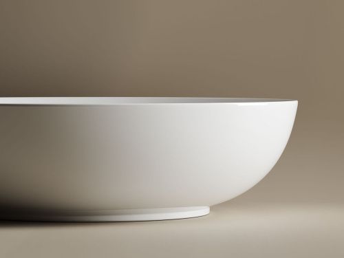 Раковина из сантехнического фарфора Ceramica Nova ELEMENT CN6017 50х40 накладная цвет белый без отверстий под смеситель - фото 5