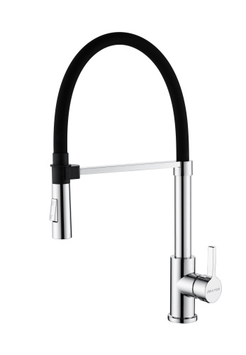 Смеситель для кухни Paulmark HALT Ha214021-CR на раковину хром