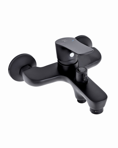 Душевой набор Orange Aristo M19-311b настенный  черный - фото 4