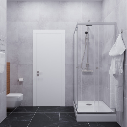 Душевой уголок Тритон Вента Щ0000049618 120х80 стекло прозрачное профиль хром с поддоном - фото 4