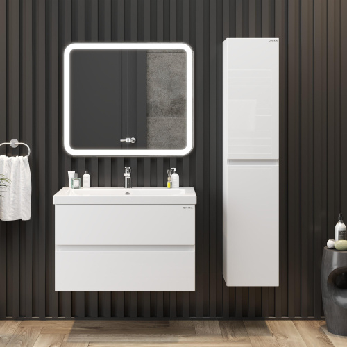 Тумба под раковину Onika Эвада 108058 78х44х50 подвесная - фото 4