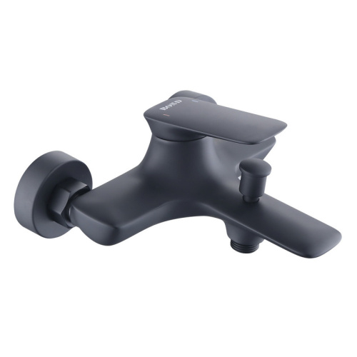 Смеситель для ванны Bond Cube B03-3188 настенный черный матовый