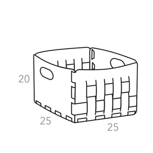 Корзина ADJ Bottega 1044.04.TS30 - фото 2