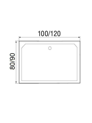 Душевой поддон WEMOR 120/90/24 S (10000006112) 120х90 акрил белый с каркасом - фото 2