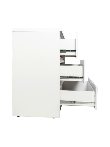 Тумба с раковиной Orange Sistema ST-70TUW+RAL 130х48х90 цвет белый - фото 5