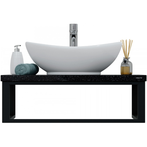 Консоль под раковину СанТа 900145 79х44х23 подвесная цвет муар - фото 4