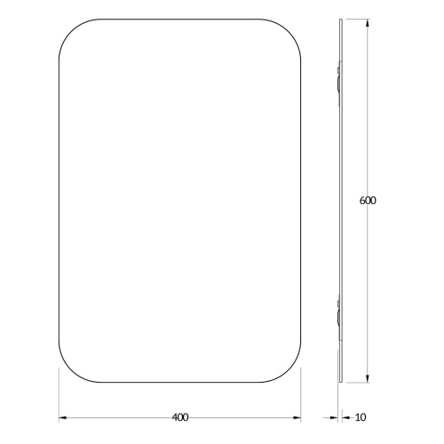 Зеркало в ванную Evoform Primary BY 0125 40х60 - фото 2