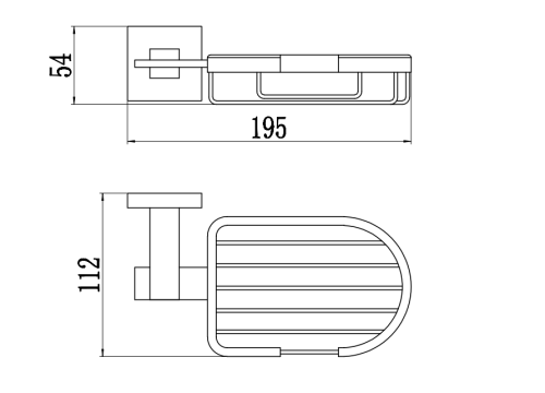 Мыльница Savol S-06532H - фото 3