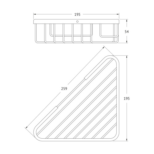 Полка в ванную комнату Artwelle Universell 4119 - фото 2