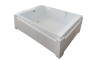 Ванна акриловая Royal Bath TRIUMPH RB665100SB 180х120 пристенная прямоугольная с каркасом