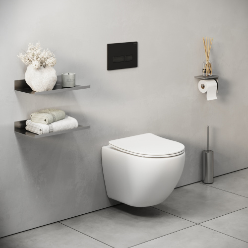 Клавиша смыва механическая Grossman Pragma 700.K31.03.210.210 цвет черный - фото 5