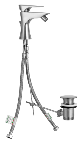 Смеситель Daniel Diva DV604CR на биде хром - фото 5