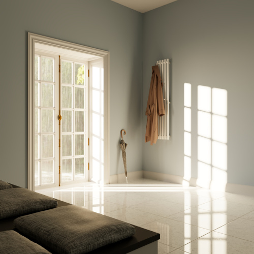 Полотенцесушитель Маргроид Inaro профильный Inaro-15024-1081-9016R 26х150 электрический белый матовый - фото 2