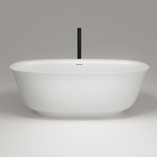 Ванна из искусственного камня Plumberia Selection Seta SETA 170BO 171х75 отдельностоящая овальная с ножками - фото 2