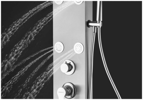 Душевая панель Aquanet Galaxy 00209998 прямоугольная настенная - фото 3