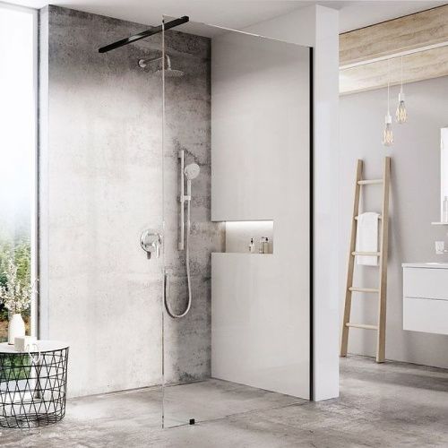 Душевая перегородка Ravak Walk-In GW9W00300Z1 60х200 стекло прозрачное профиль черный - фото 2